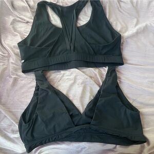 Fabletics and Old Navy Black sports bra bundle xxl plus size